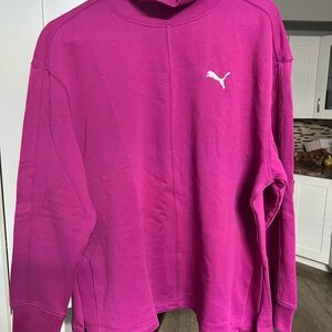 Puma Fuchsia Crewneck